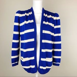St John Vintage Knit Cardigan Sweater Stripes